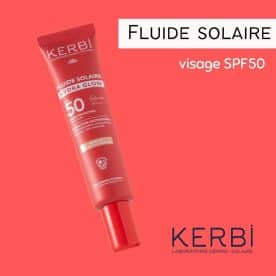 Fluide Visage Hydra Glow SPF50 par Kerbi