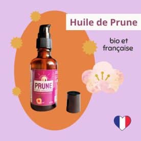 Huile végétale vierge de Prune bio | 50ml